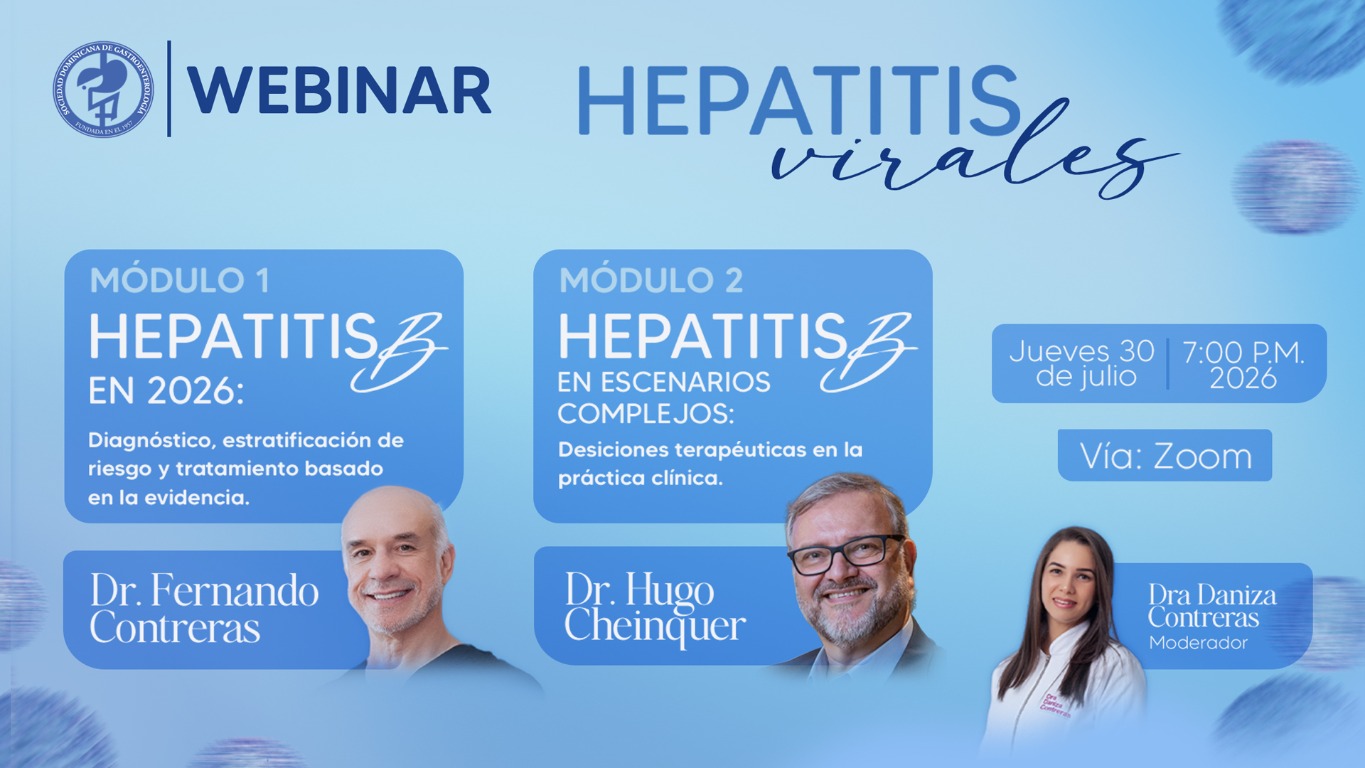Afiche del webinar de cierre del mes de las hepatitis virales, 30 de julio de 2026